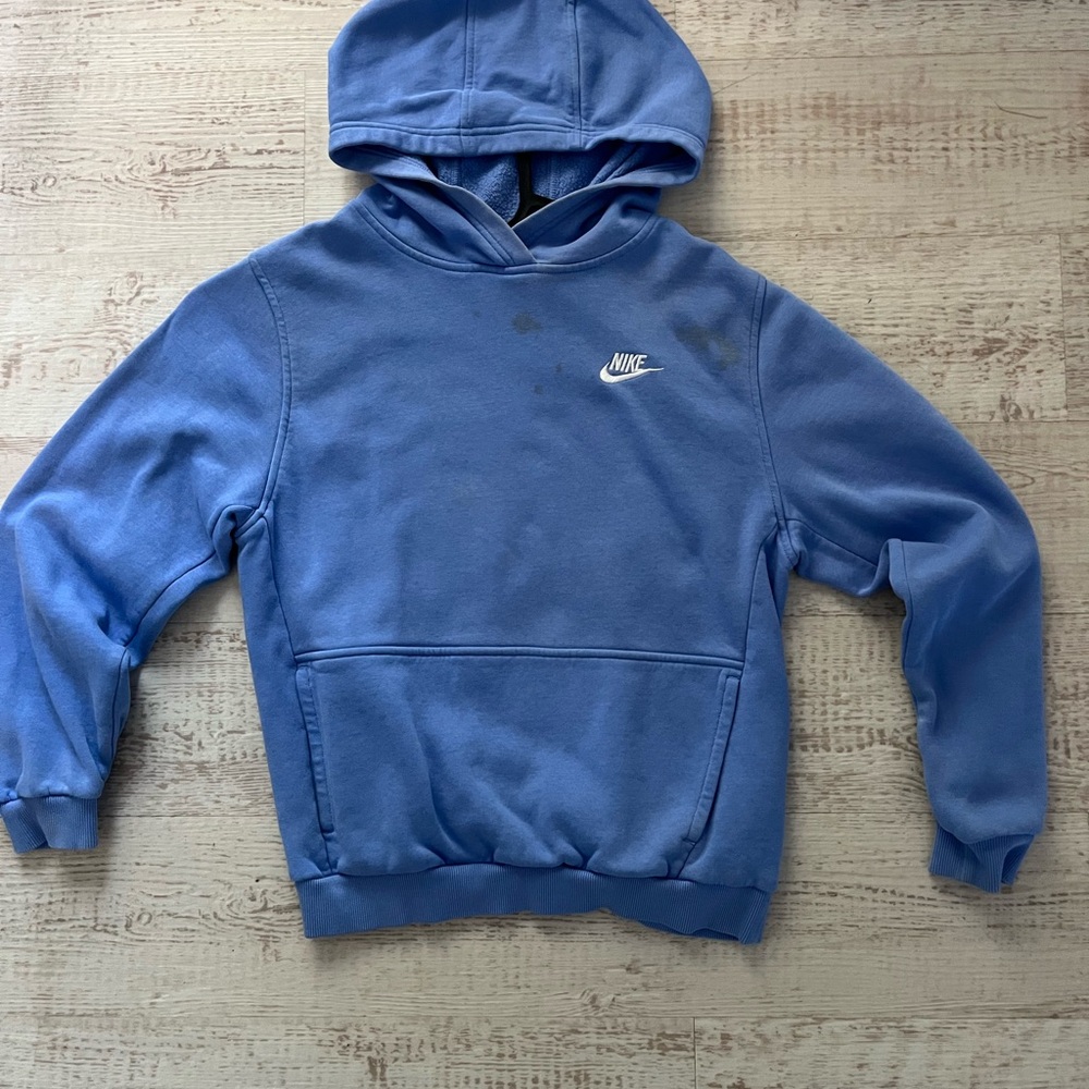 Nike Classic Blue Pullover Hoodie